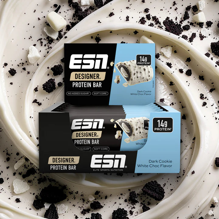 ESN Designer Protein Bar – Dark Cookie White Choc