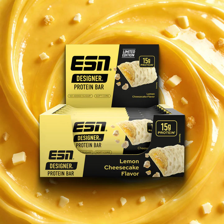 ESN Designer Protein Bar – Lemon Cheesecake